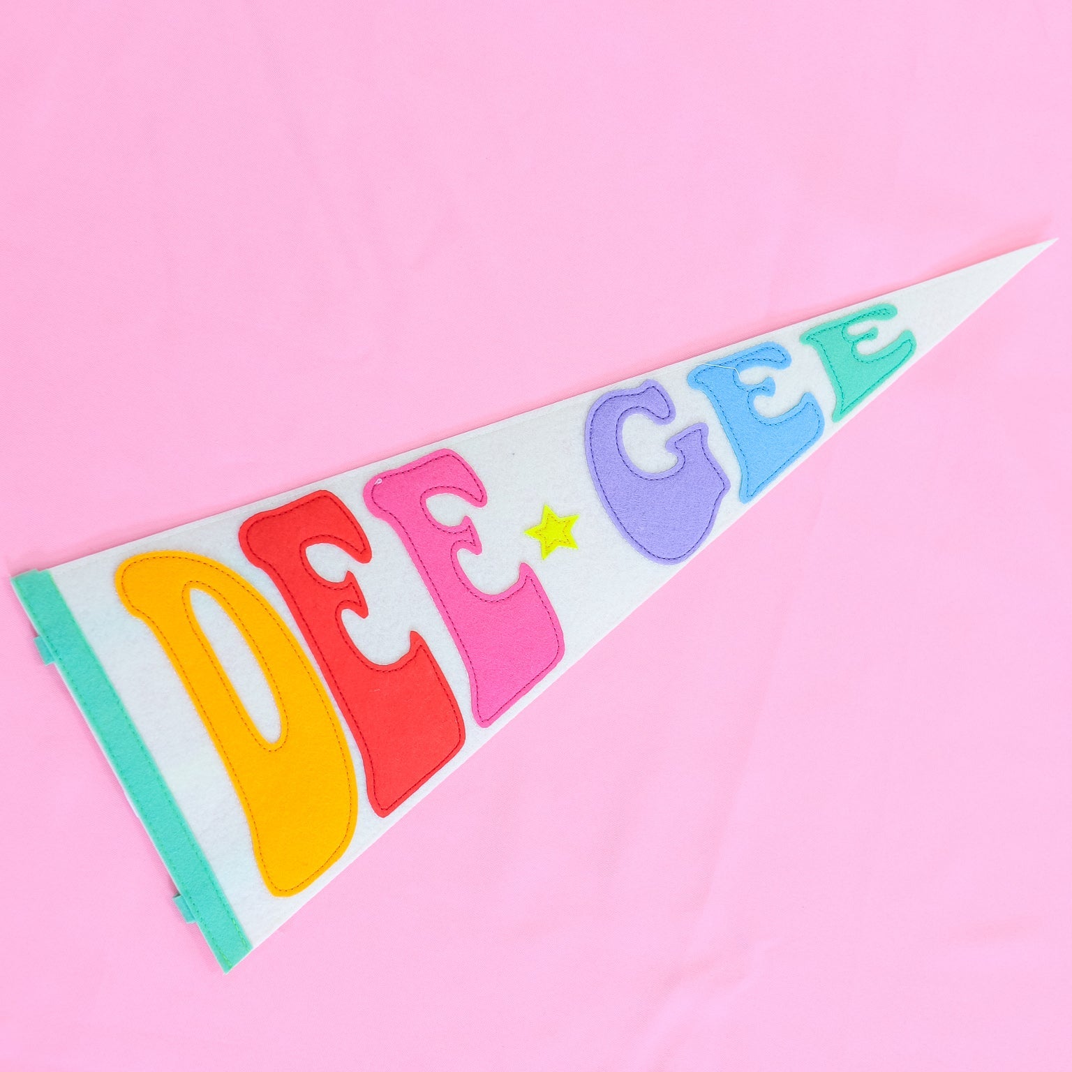 Rainbow Pennant Flag