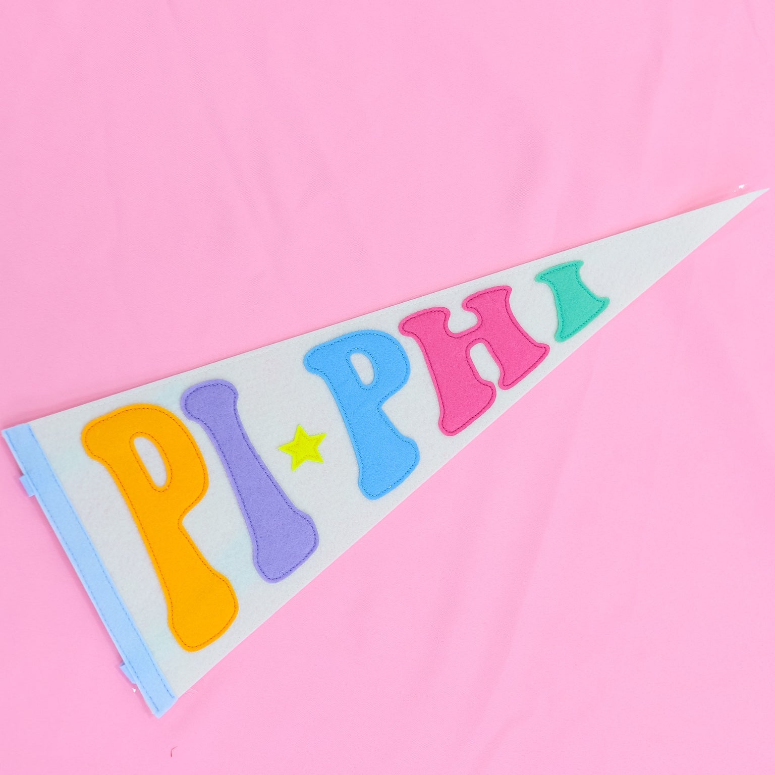 Rainbow Pennant Flag