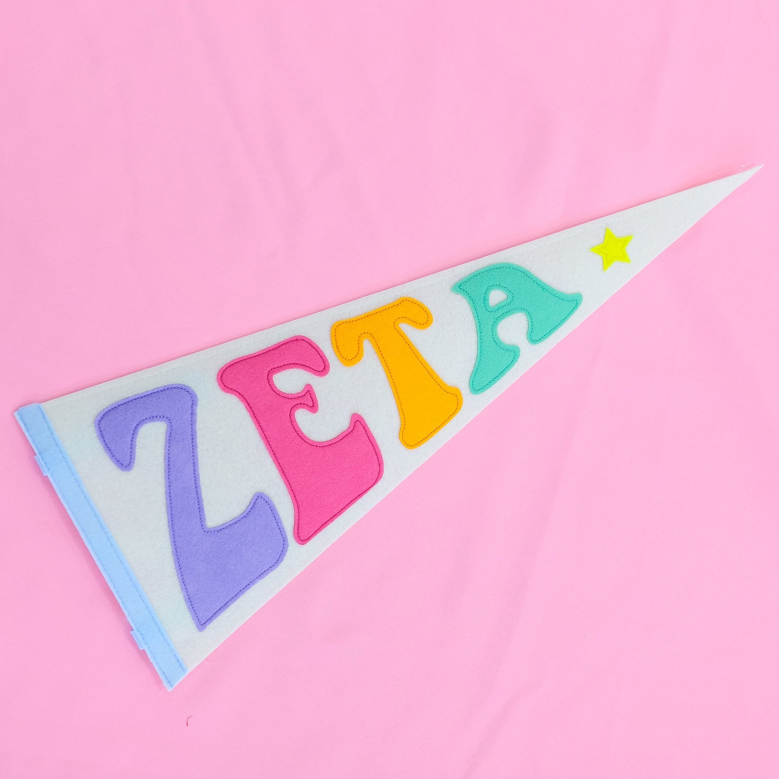 Rainbow Pennant Flag