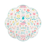 Springtime Cottage Pattern Plate