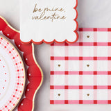 ELEGANT VALENTINE DINNER PLATES