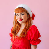 Luxe Christmas Santa Hat | Red