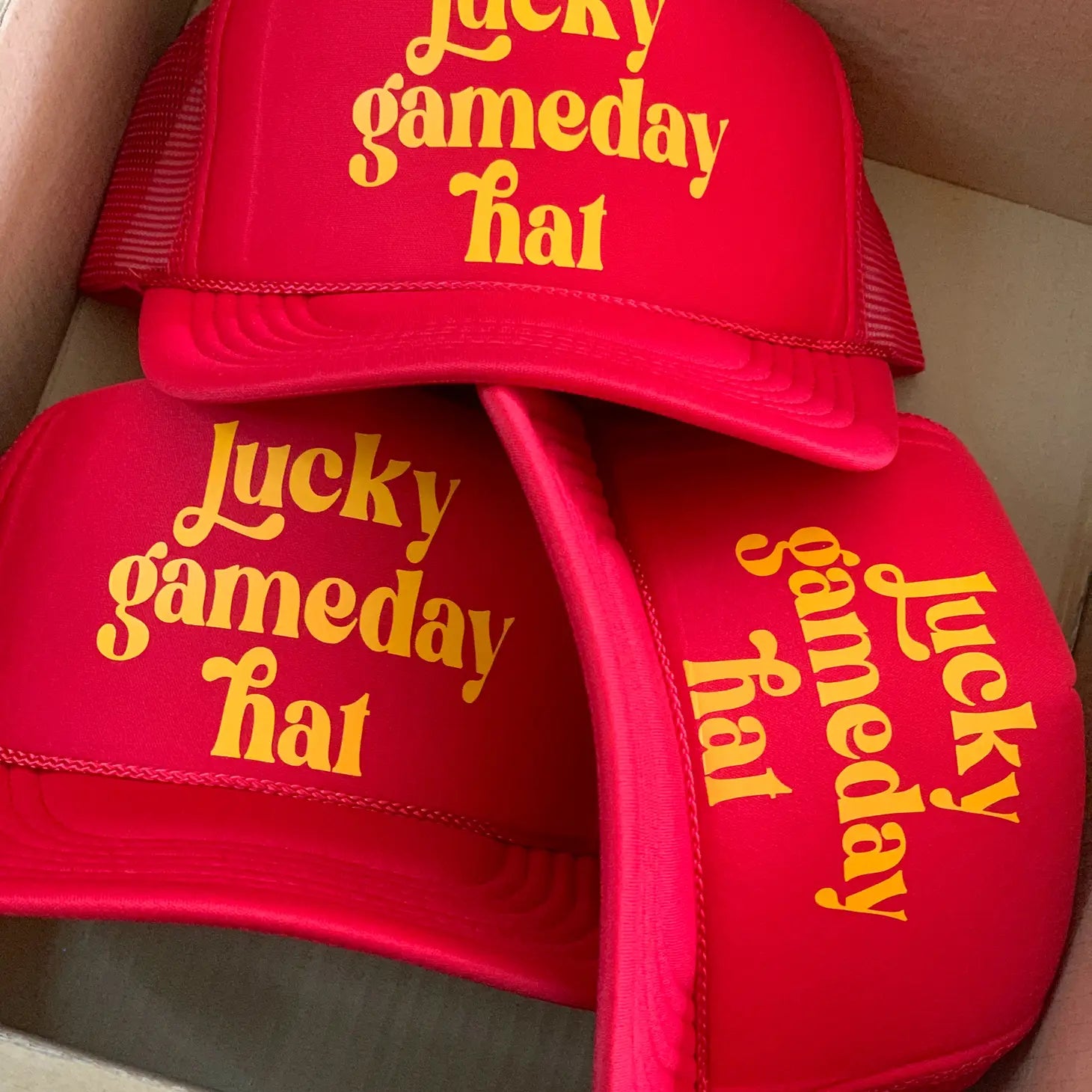 Lucky Game Day Trucker Hat