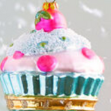 Cupcake Ornament