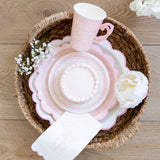 Pembroke Pink Floral Plates