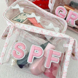 SPF Clear Snap Pouch