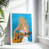 Taylor Swift Debut Art Print A3