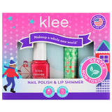 Water Based Nail Polish and Lip Shimmer Set