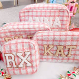 Plaid Makeup Bag Collection