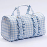 Gingham Duffel Bag