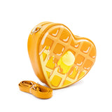 Waffle Heart Handbag