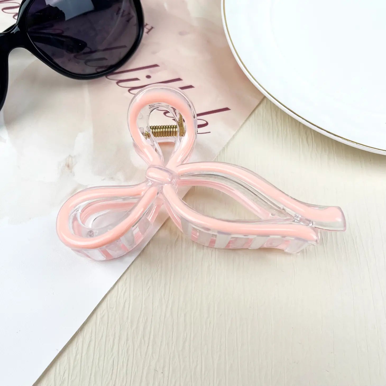 Jelly Bow Hair Clip