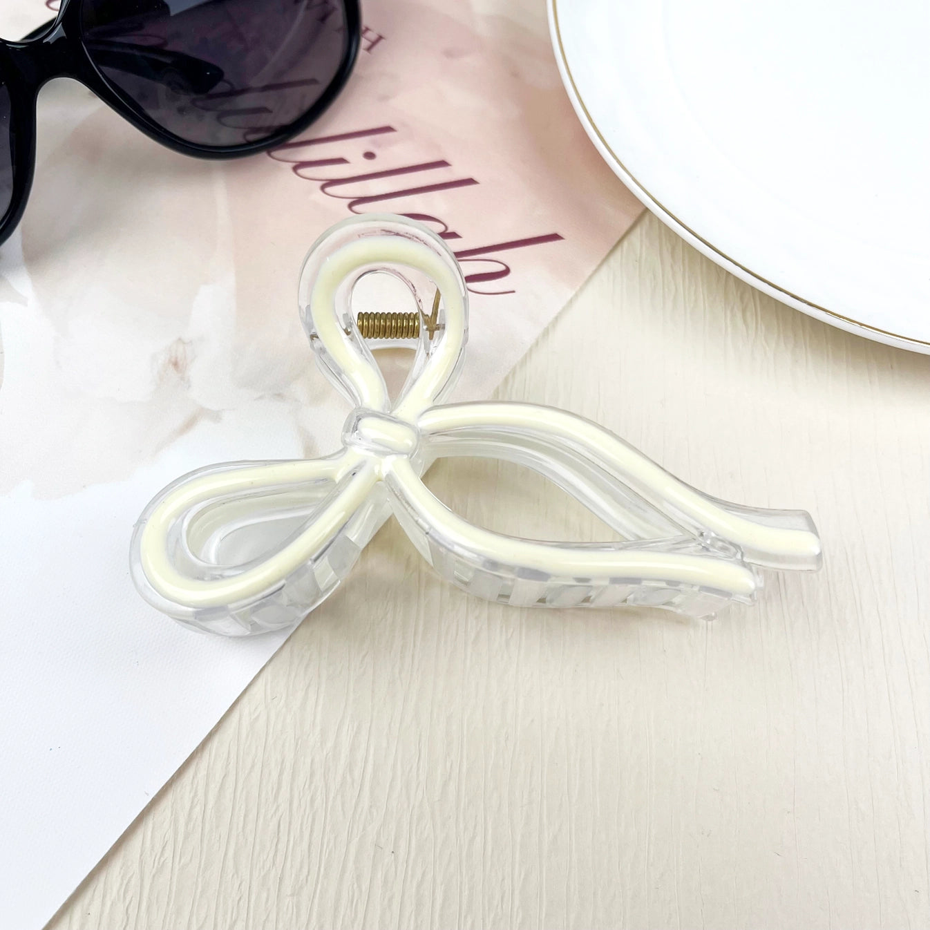 Jelly Bow Hair Clip