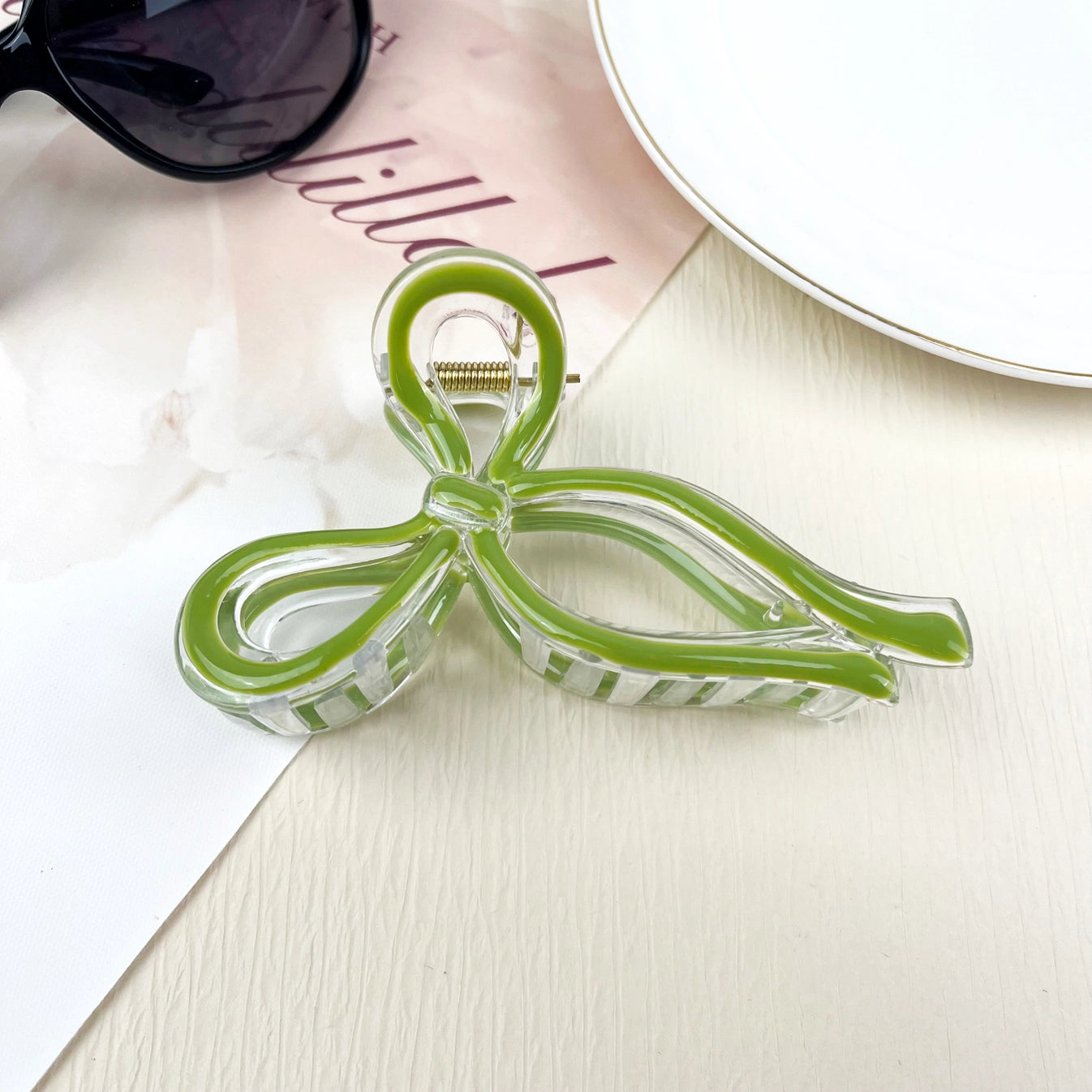 Jelly Bow Hair Clip