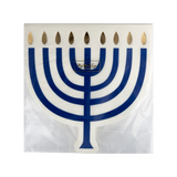 Shaped Menorah Luncheon Napkin