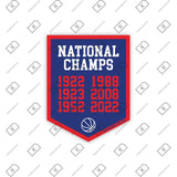 6X Champs Sticker