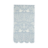 Floral Menorah Dinner Napkin