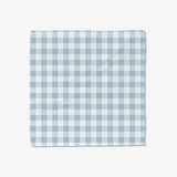 Blue Gingham Luxe Washcloth Set