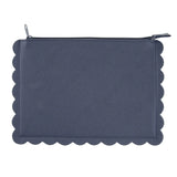 Scalloped Crosshatch Pouch