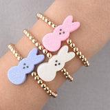 Acrylic Peeps Bunny Bracelet