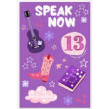 Speak Now Sticker Sheet