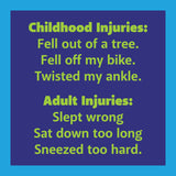 Childhood Injuries Card