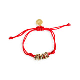 Sorority Cord Bracelet