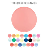 Shades Collection Dinner Plates - Pistachio