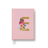 Garden Party Embroidered Monogram Journal