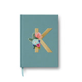 Garden Party Embroidered Monogram Journal