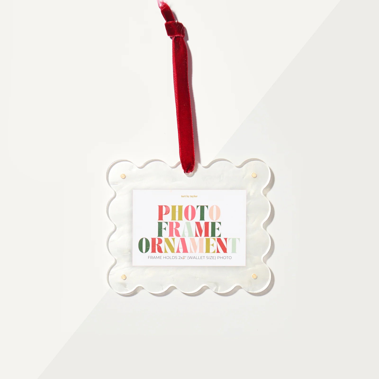 Mini Acrylic Picture Frame Ornament