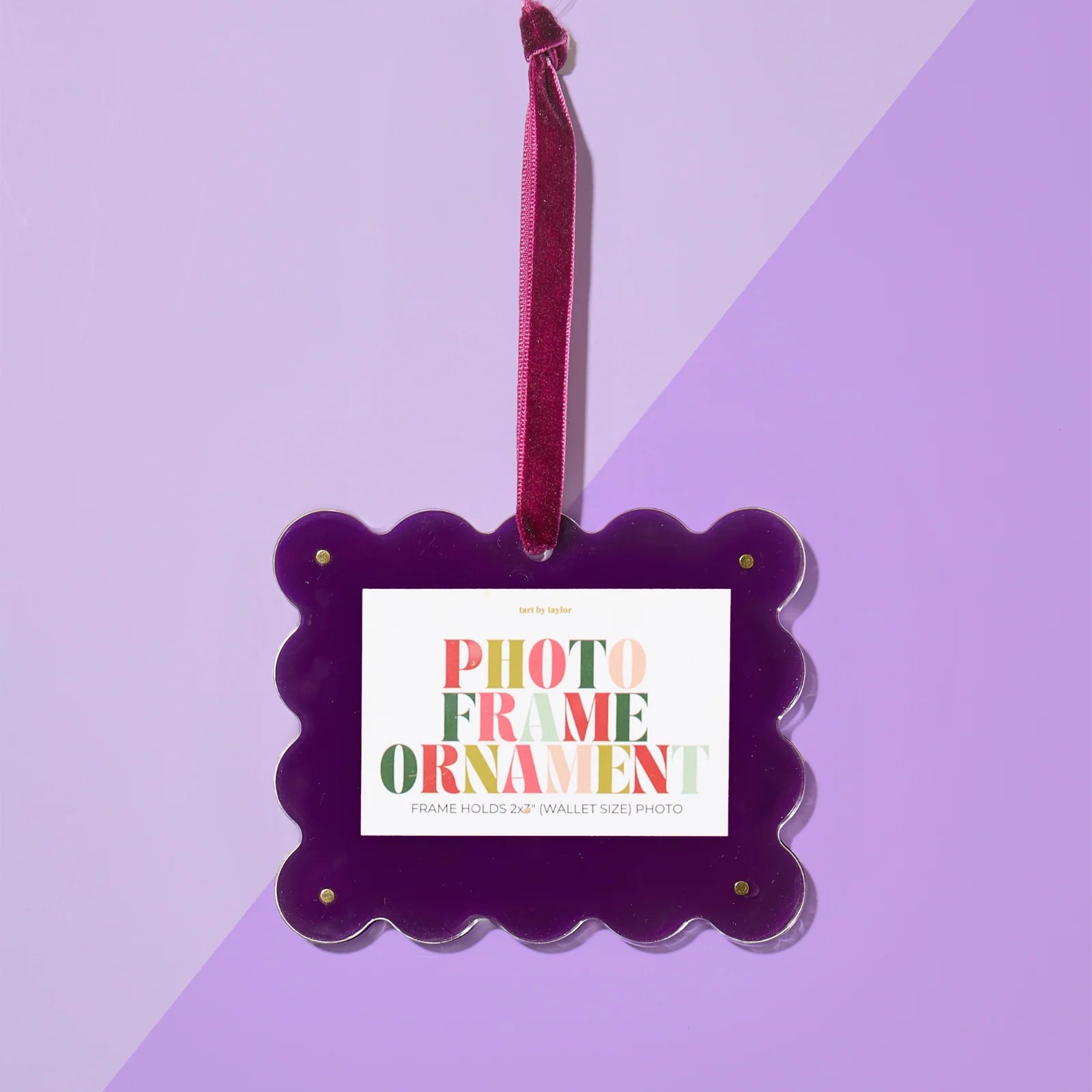 Mini Acrylic Picture Frame Ornament