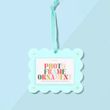 Mini Acrylic Picture Frame Ornament