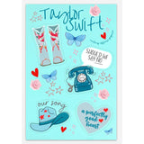 T.S Album Sticker Sheet