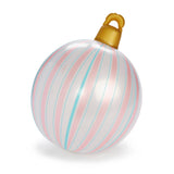 Pink Light Up Christmas Ornament Holiday Balls - 3 Pack