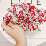 Mahomes 15 Heart Oversized Scrunchy