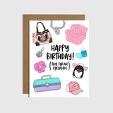 90's Girl Birthday Card