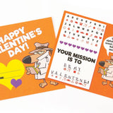 Secret Agent Decoder Valentines