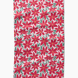 Poinsettia Party Tea Towel