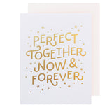 Perfect Forever Wedding Card