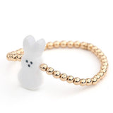 Acrylic Peeps Bunny Bracelet