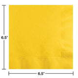 Yellow Luncheon Napkins