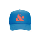 Blue Ampersand Trucker Hat