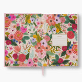 Garden Party Embroidered Monogram Journal