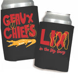 Geaux Chiefs Super Bowl Koozie PREORDER