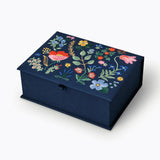 Strawberry Fields Large Embroidered Keepsake Box