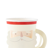 Believe Santa Face with Handle Party Cups