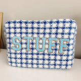 Stuff XL Light Blue Plaid