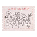 Color the USA Map Placemats