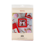 Red Bow Ric Rac Cookie Box